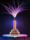 DC8-32V Music Tesla Coil US/EU Plug Experiment Desktop Model Toy Perfect Gifts
