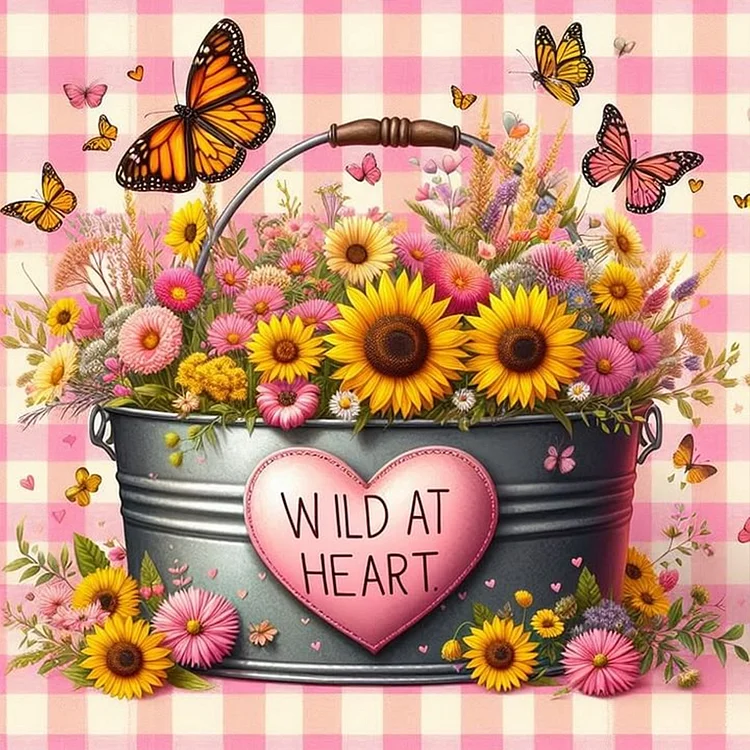 Flower - Full Round - Diamond Painting(30*30cm)