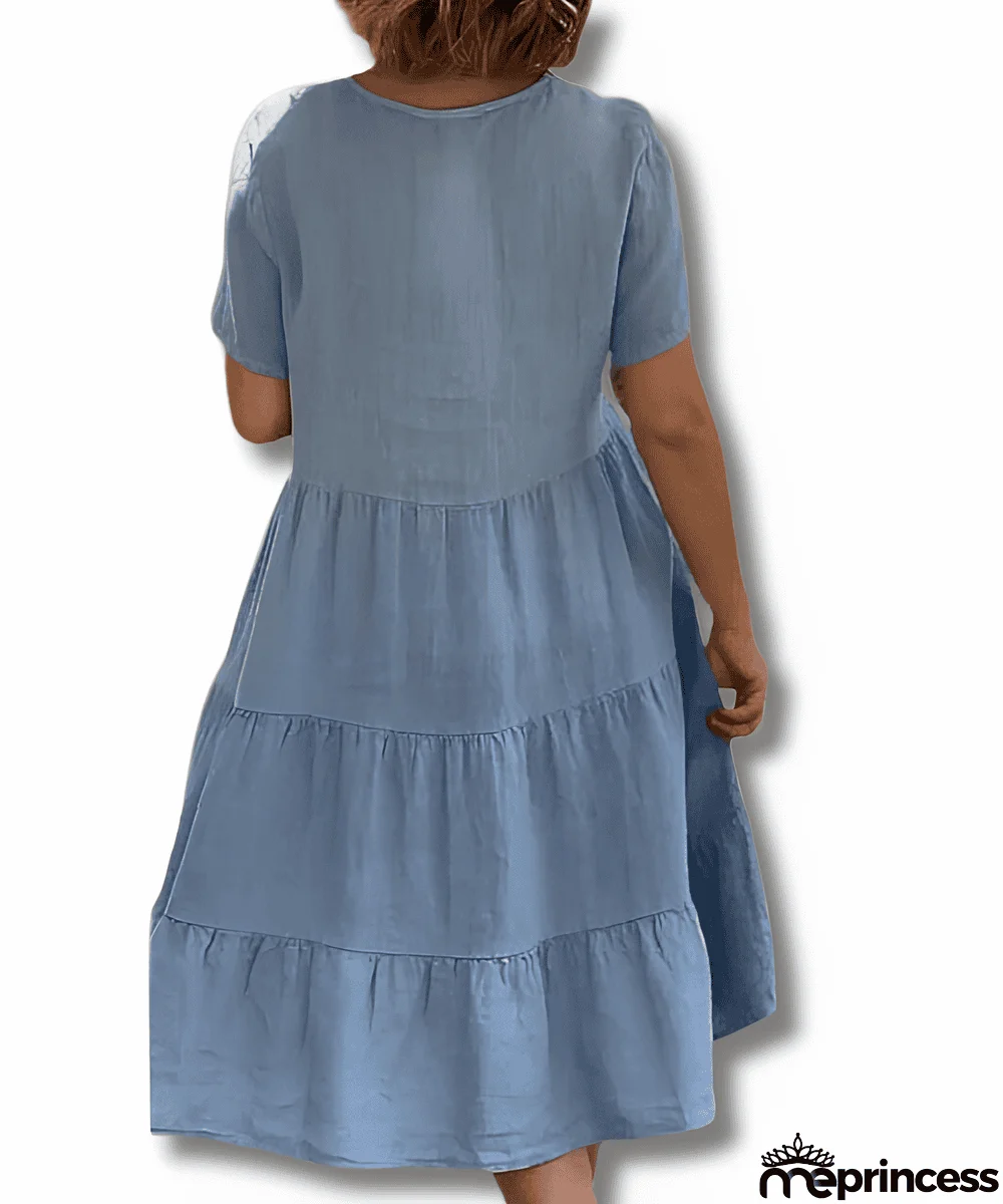 Virella Cotton Linen Dress