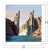 (Counted/Stamped) 11CT Lord Of The Rings-Cross Stitch 45*46cm/17.72*18.11in