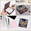 Wooden DIY Phoenix Diamond Painting Kit Note Box with 160 Papers for Office
