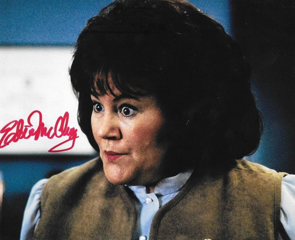 * EDIE MCCLURG * signed 8x10 Photo Poster painting * FERRIS BUELLER