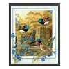 (Multi Style)Retro Poster Landscape-Full Embroidery 3 Strands 11CT Counted Cross Stitch-40*60CM-Large Size