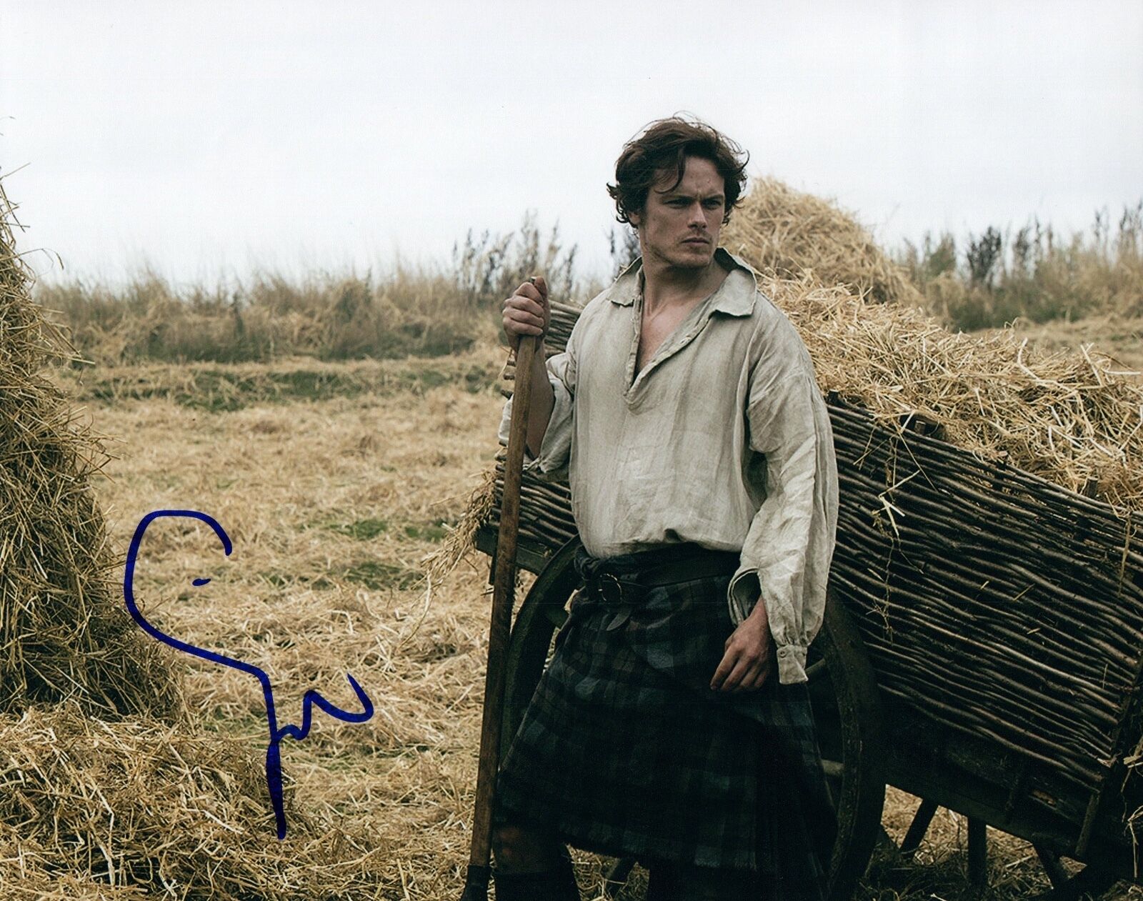 Sam Heughan Signed Autographed 8x10 Photo Poster painting Outlander COA VD