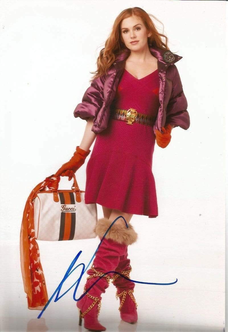 Isla Fisher ACTRESS autograph, In-Person signed Photo Poster painting