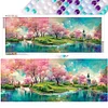 (100*40cm)Landscape - Full Round Drill Diamond Painting
