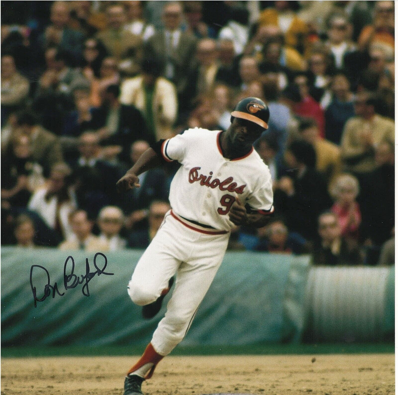 DON BUFORD BALTIMORE ORIOLES GREAT RARE SIGNED Photo Poster painting