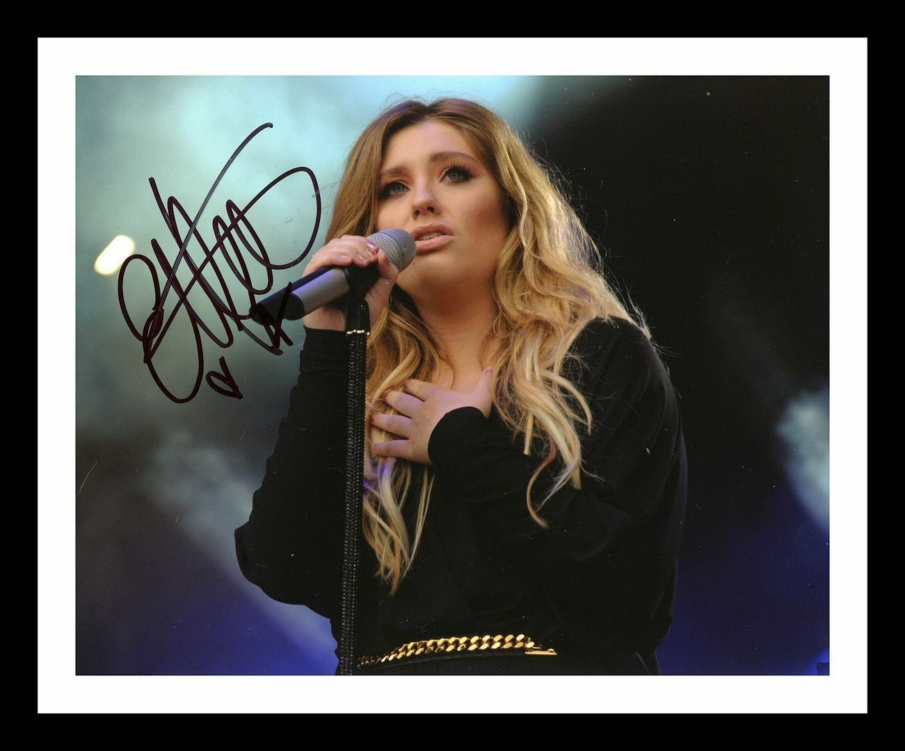 Ella Henderson Autograph Signed & Framed Photo Poster painting 1