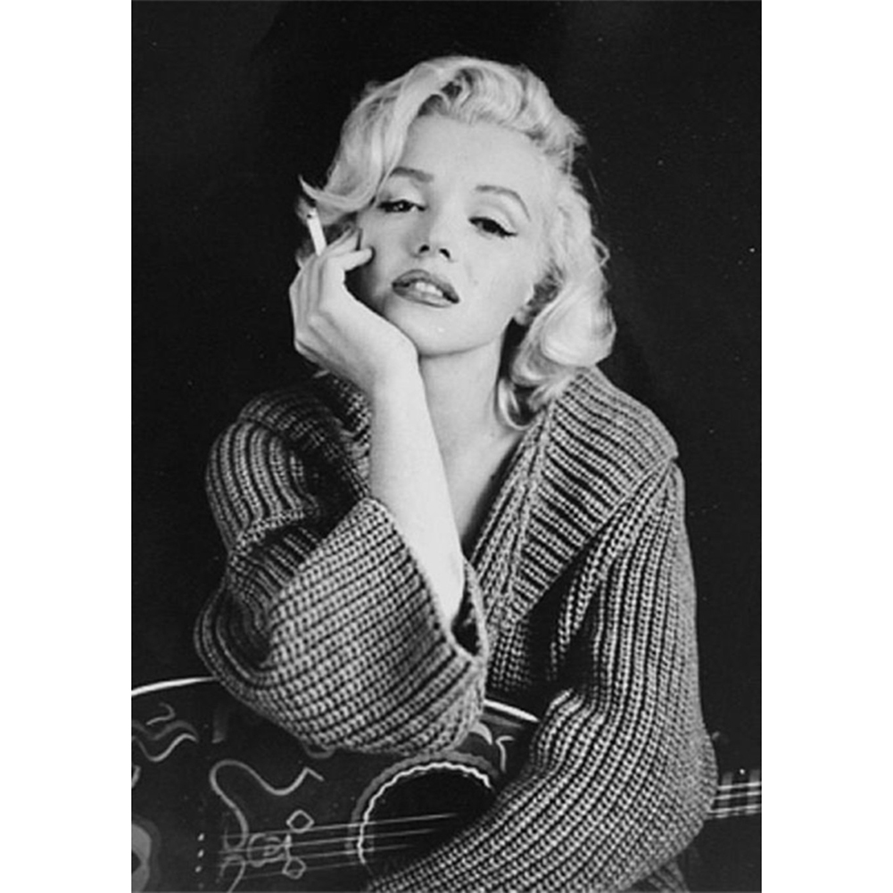 

30*40CM-Marilyn Monroe-Round Drill Diamond Painting, 501 Original