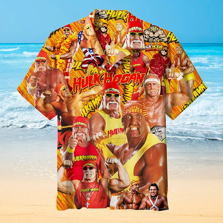Hulk Hogan | Unisex Hawaiian Shirt