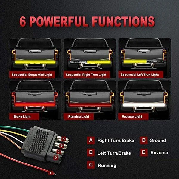 Redline Triple LED Tailgate Light