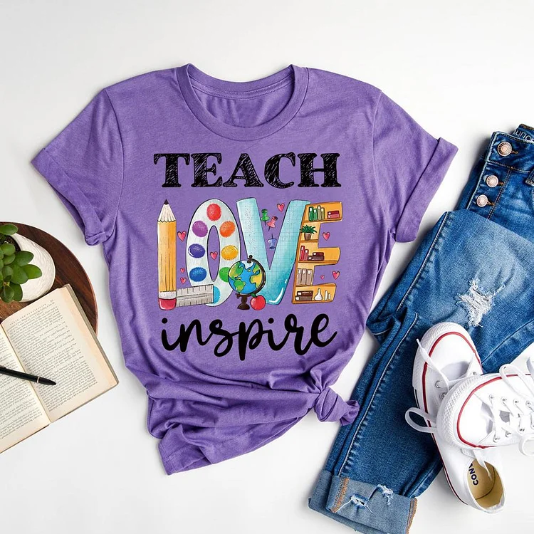 ANB - PreSchool Teacher Book Lovers Tee-06708