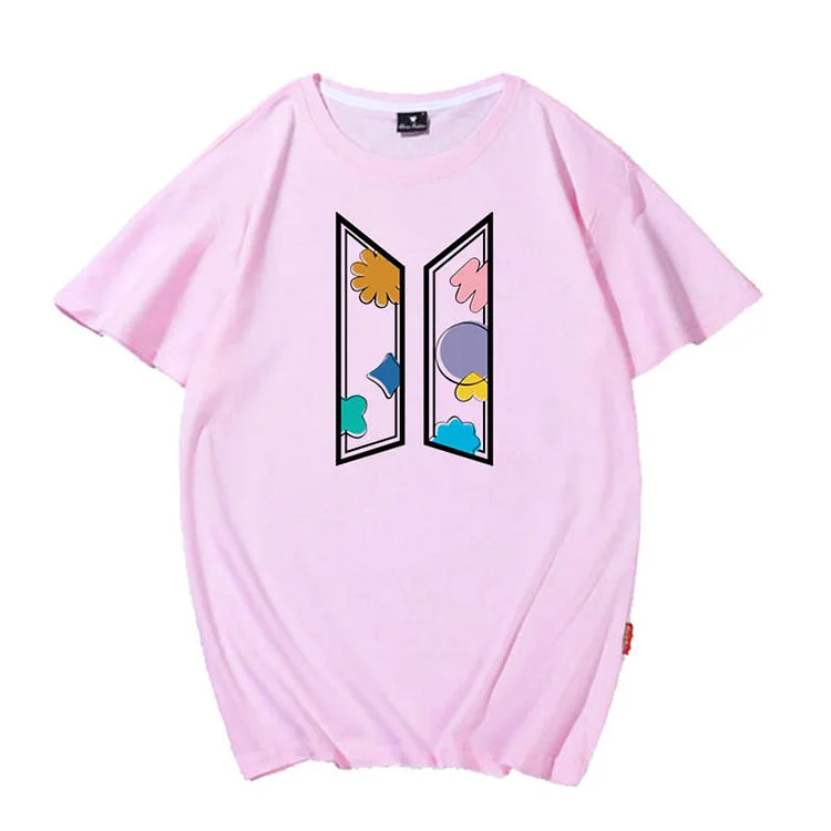 bts pastel shirt