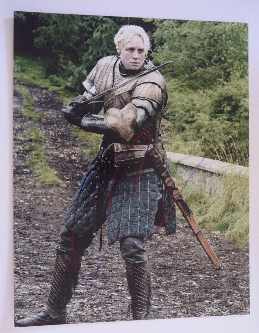 Gwendoline Christie Signed Autographed 11x14 Photo Poster painting Game of Thrones COA VD