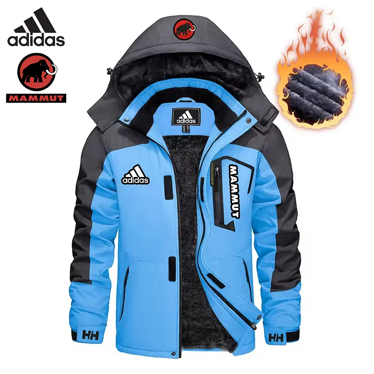 Spoločnosti ADIDAS a MAMMUT spojili sily, aby vytvorili nepremokav&uacute;, tepl&uacute; a hrub&uacute; turistick&uacute; bundu, ktor&aacute; je ide&aacute;lna na outdoorov&eacute; aktivity.