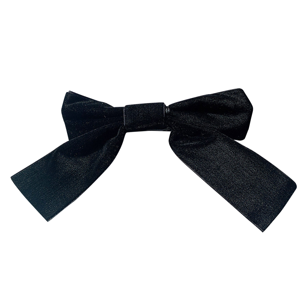 

Velvet Bow Hair Clips Barrettes Women Korean Hairpin Hairgrip, Black, 501 Original