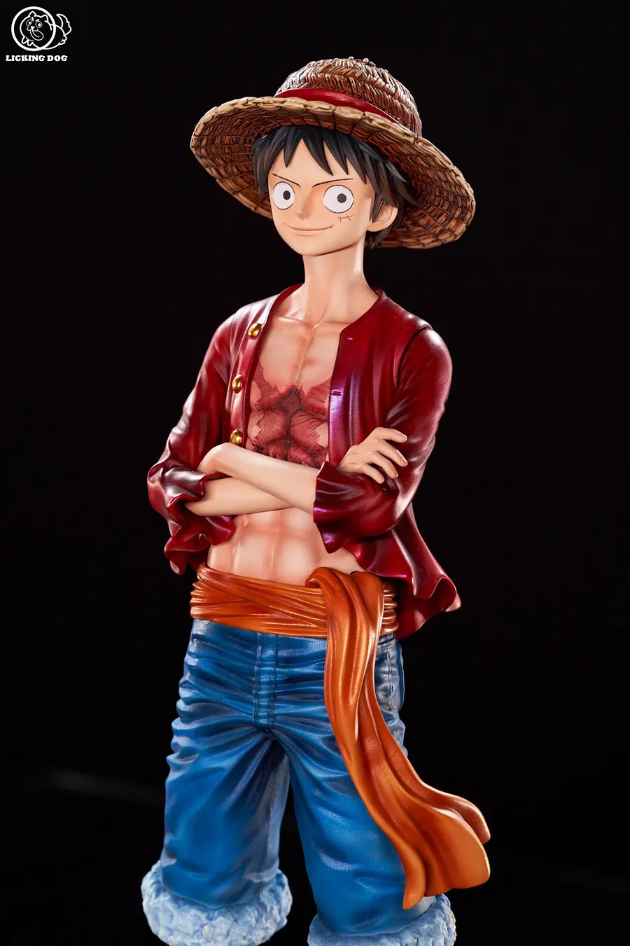 PRE-ORDER LICKING DOG Studio - ONE PIECE - Holding Chest Monkey D