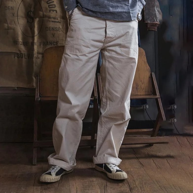 Men's loose and slim trendy trendy all-match trousers