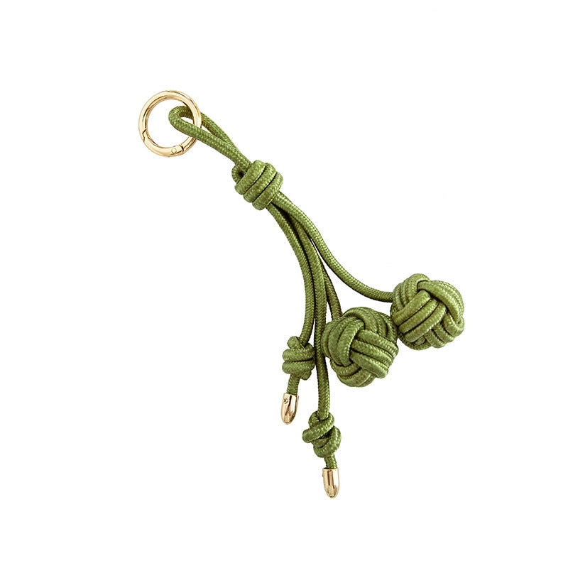 Nylon Solid Color Bag Charms