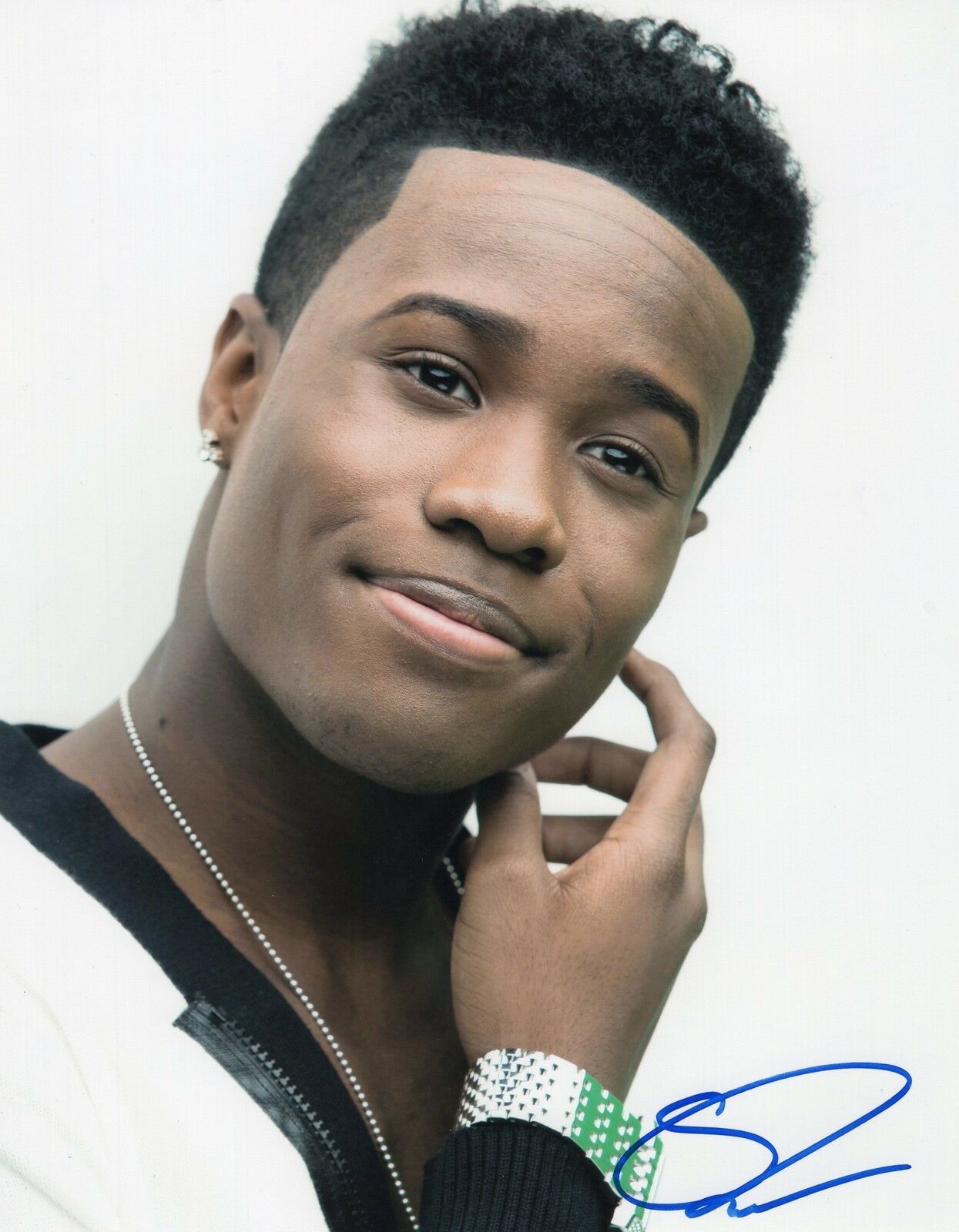 Shameik Moore Incredible Crew Dope Star Signed 8x10 Photo Poster painting w/COA