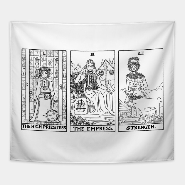 tarot cards tapestry
