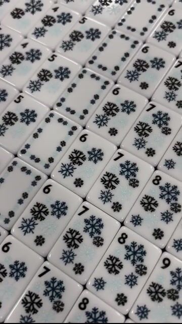 Polar Bear Winter American Mahjong Set &mdash; 160 Tiles