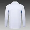 Joyfball 2025/2026 Manchester United Half-Pull Training Suit White Football Shirt 1:1 Thai Quality