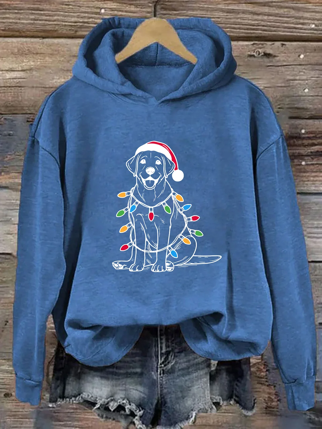 Festive Labrador Christmas Hoodie