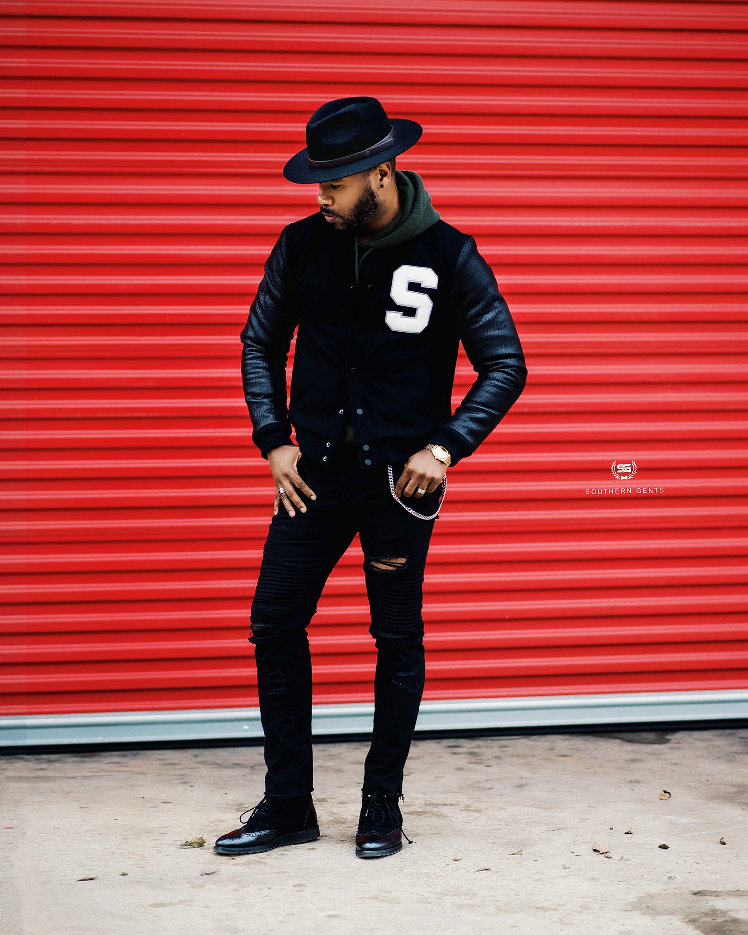 Miller Ranch Geoffery Fedora &ndash; Black[Fast shipping and box packing]