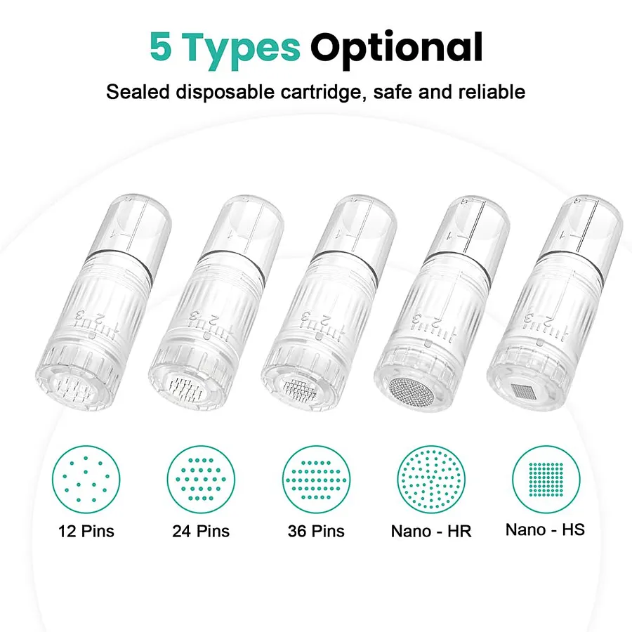 Dr. Pen Hydra Pen H3,H5 Cartridges 10 Pack (5 Options)