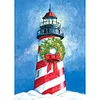 5D Kit Rhinestone DIY Wreath Lighthouse Full Round Drill Diamond Painting