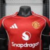 Player Version 2025/2026 Manchester United Home  Shirt