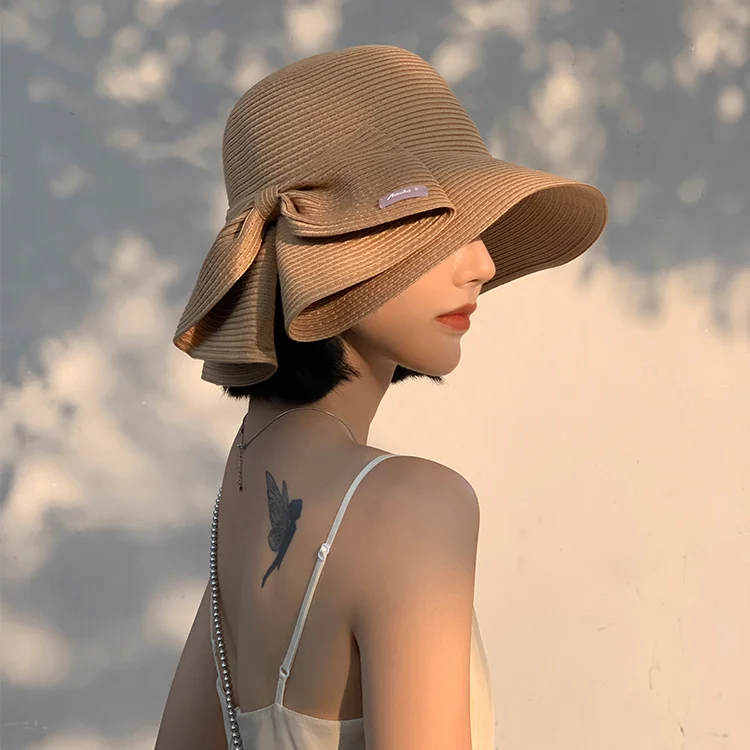 Elegant Sun Protection Large-brimmed Sun Hat