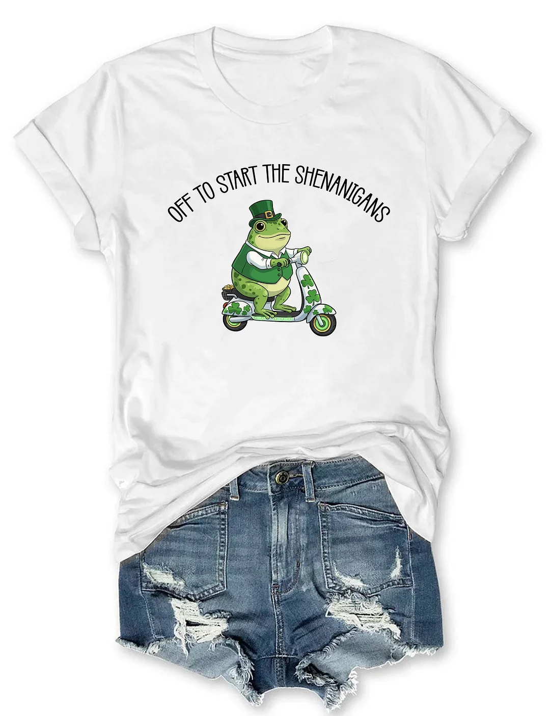 Off To Start The Shenanigans T-shirt