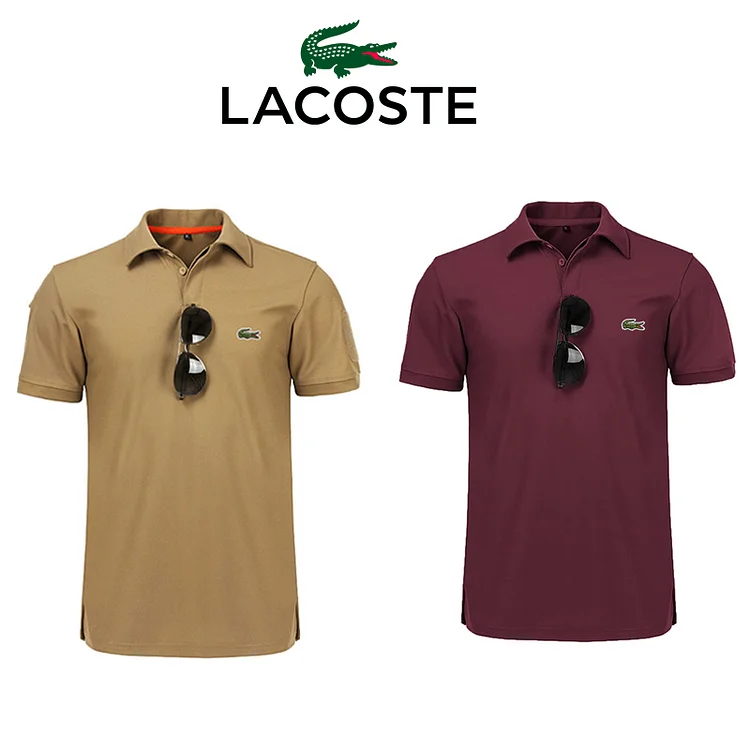 Lacoste®Męskie koszulki polo, 2 sztuki w opakowaniu