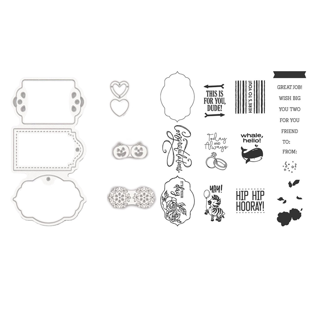 

Blessing - Paper Craft Cutting Dies, 501 Original