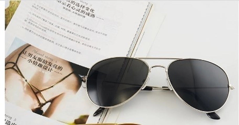 Retro Cool Style Gradient Color Pc Square Clips Men’s Sunglasses