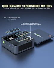 GMKtec AMD Ryzen 7 5700U Mini PC--NucBox M5 209.99