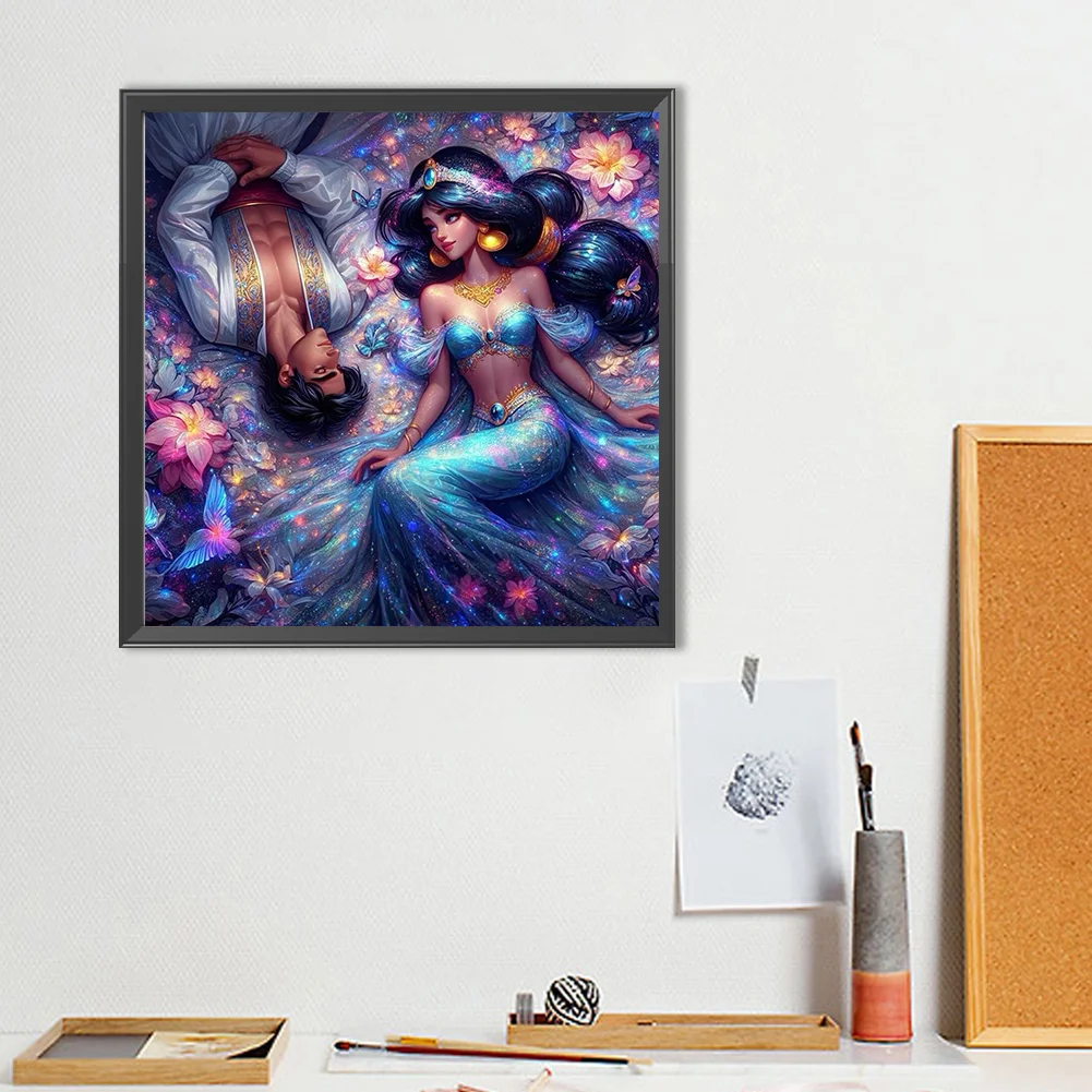 Diamond Painting - Full Round Drill - Princess Jasmine(Canvas|40*40cm)