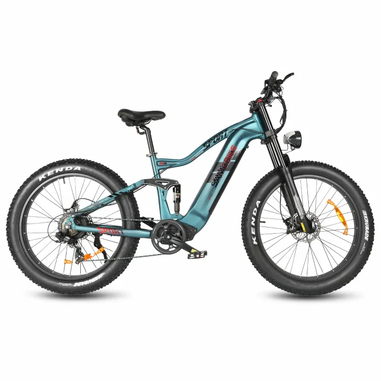 SAMEBIKE RS-A08-II 26" 1000W Moteur 48V 17Ah Batterie 50 Km/H Vélo Électrique Tout-Terrain À Grande Vitesse
