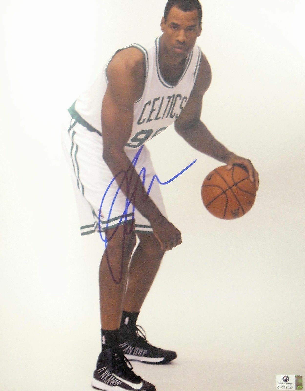 Jason Collins Hand Signed Autographed 11x14 Photo Poster painting Boston Celtics GA 758190