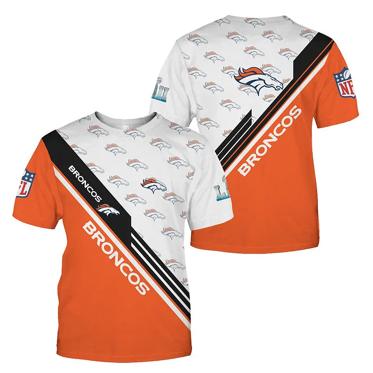 Denver Broncos All Over Print T-Shirt