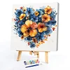 Painting By Numbers-Flower Love(40*40CM)