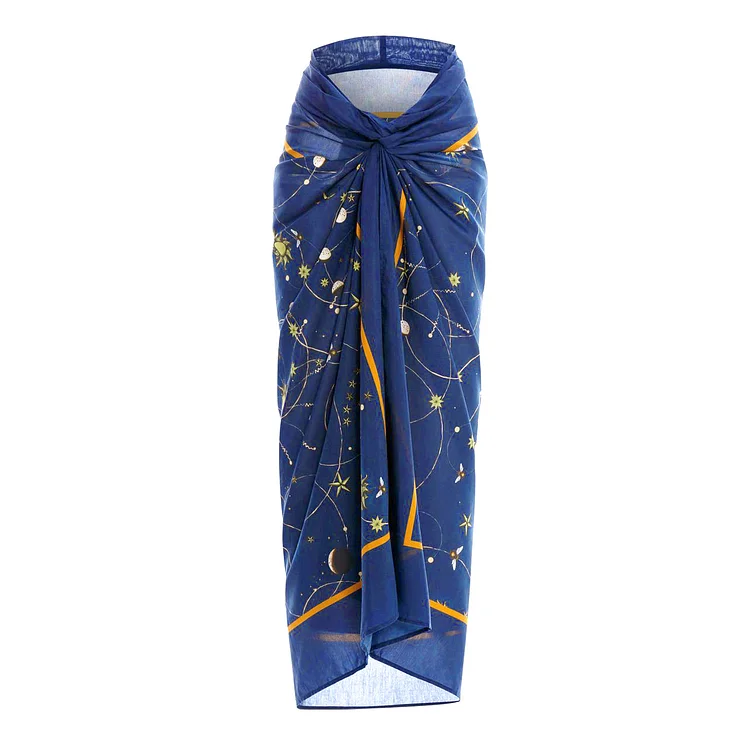 Starry Sky Printed Sarong