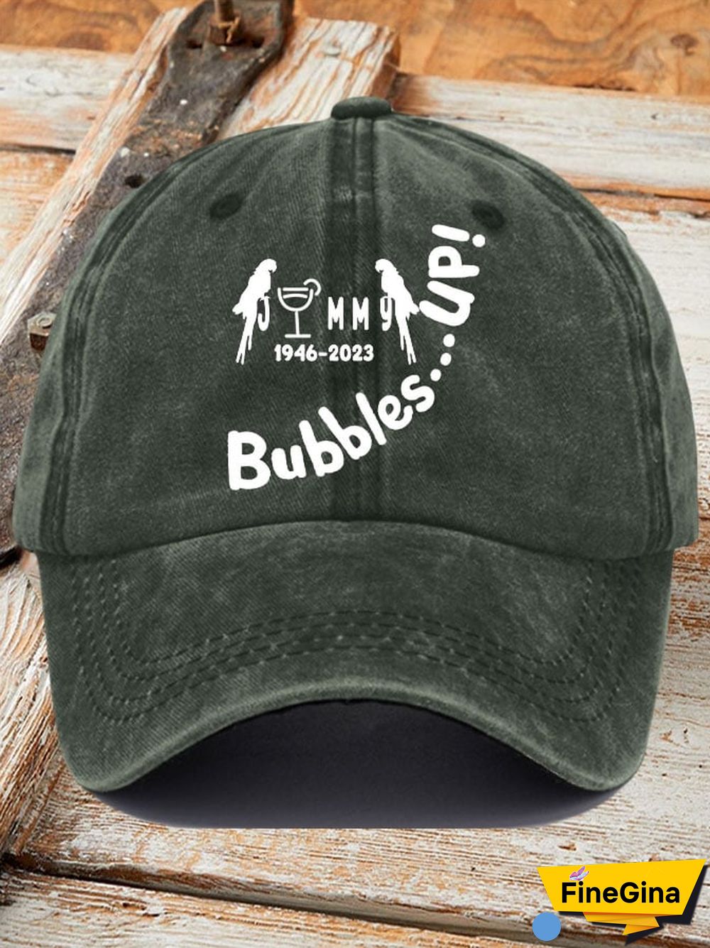 Jimmy 1946-2023 Bubbles Up Print Baseball Cap