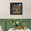 Moonlit Golden Butterfly Special Shaped 5D DIY Partial Drill Diamonds Dots Gem Art Kits 11.81 X11.81inch Diamond Dots Paintings Diamonds Paintings Gem Art for Adults Beginners Home Decor