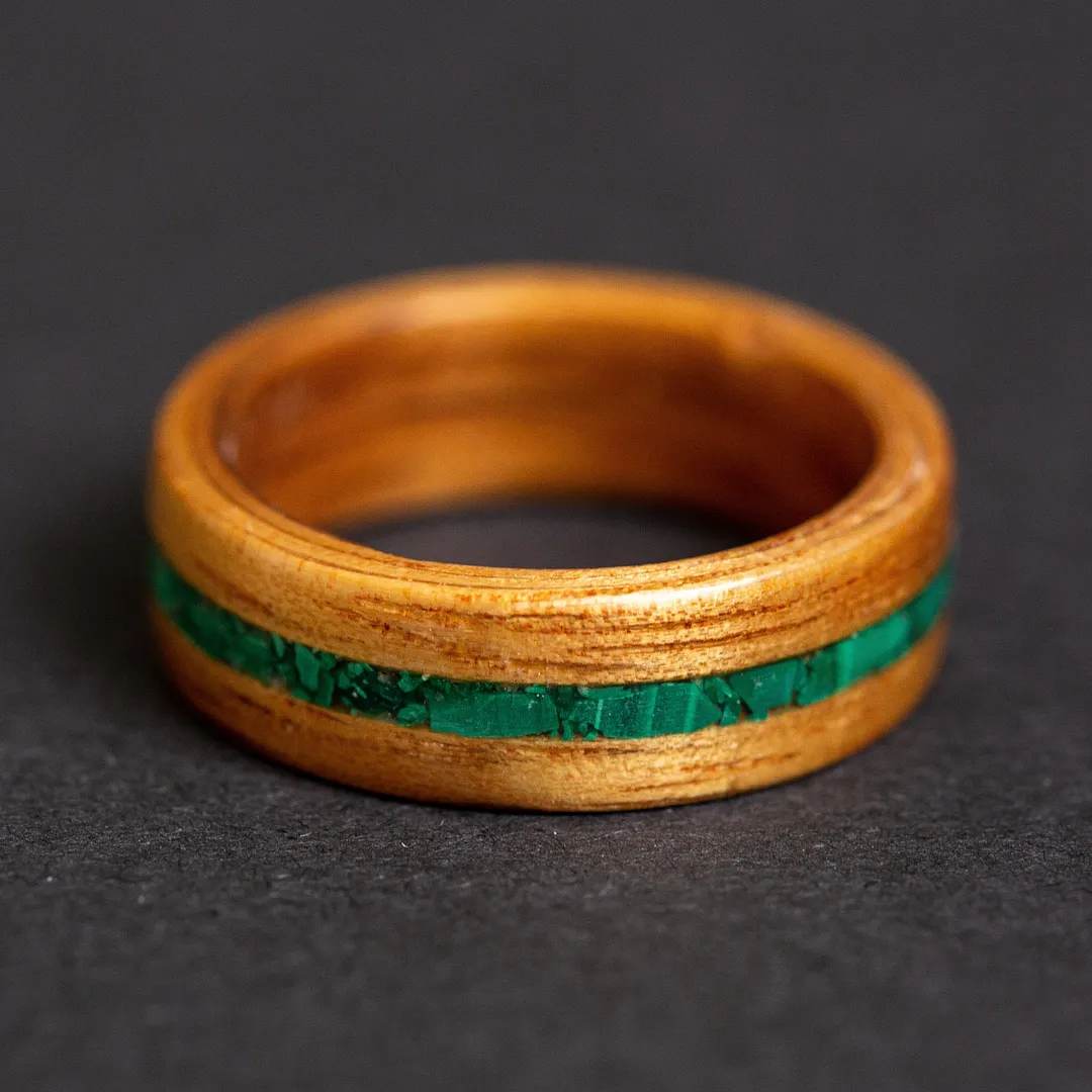 Malachite & Light Koa