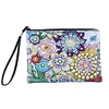 Diamond Painting Mandala Single Side PU Cosmetic Bag Ladies Clutch