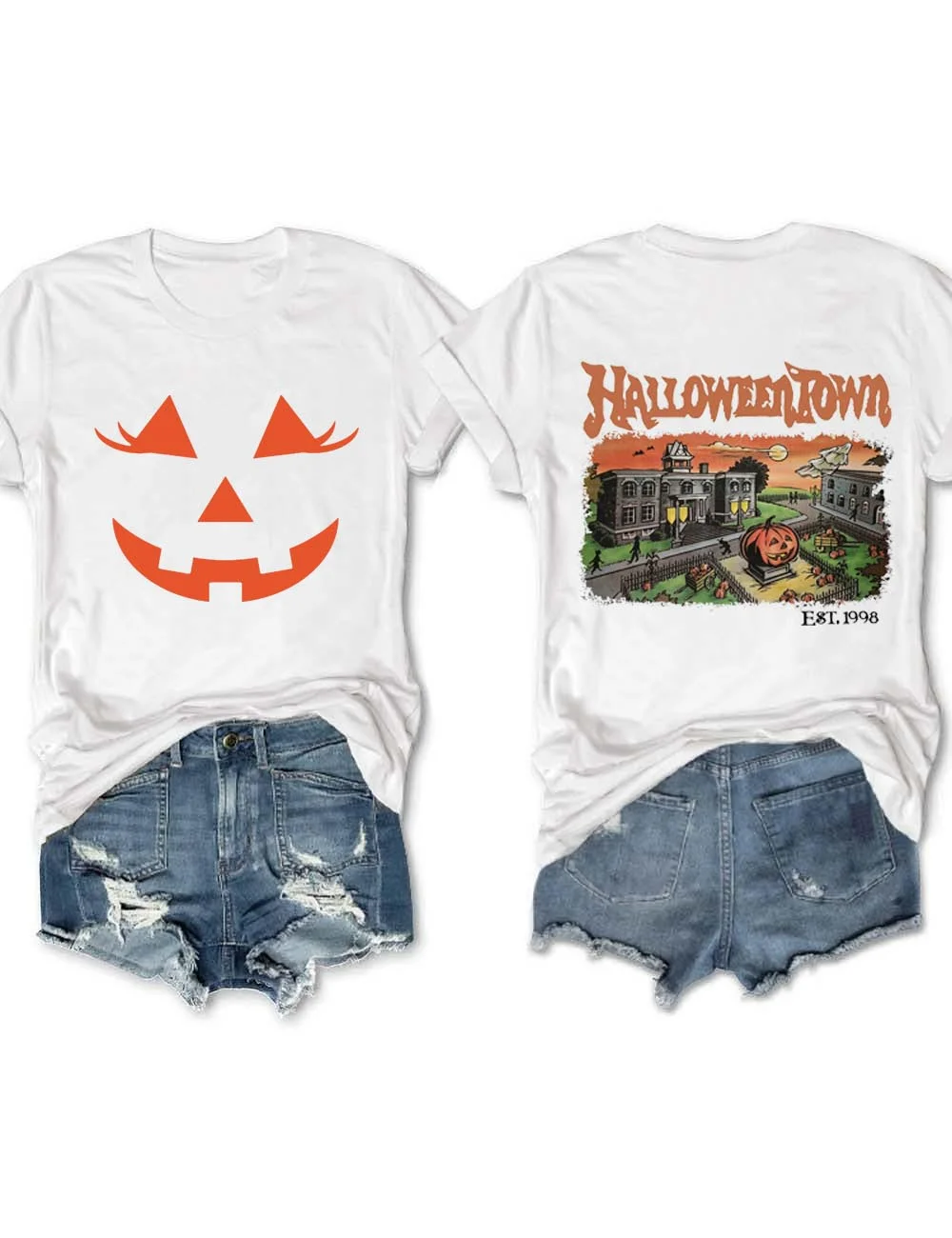 Smile Pumpkin Halloweentown T-Shirt