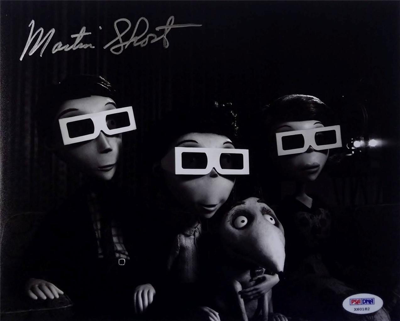 MARTIN SHORT Signed Disney Frankenweenie 11x14 Photo Poster painting PSA/DNA COA Autograph Auto